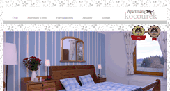 Desktop Screenshot of apartmany-kocourek.cz
